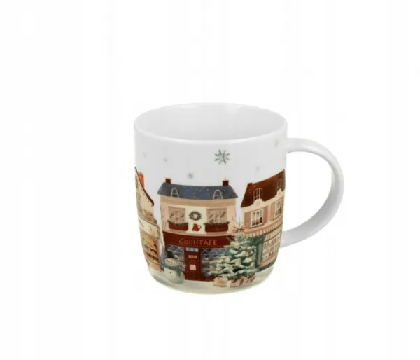 Duo Porcelánový hrnček CHRISTMAS CITY 2 400 ml viacfarebný