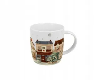 Duo Porcelánový hrnček CHRISTMAS CITY 2 400 ml viacfarebný