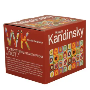Duo Porcelánový hrnček Classic Kandinsky Squares with Circles 360 ml viacfarebný