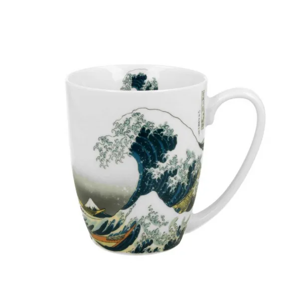Duo Porcelánový hrnček Hokusai The Great Wave 350 ml viacfarebný