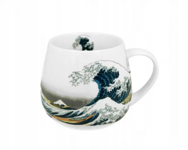 Duo Porcelánový hrnček Hokusai The Great Wave 430 ml viacfarebný