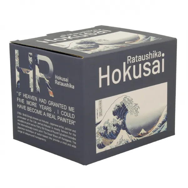 Duo Porcelánový hrnček Hokusai The Great Wave 430 ml viacfarebný