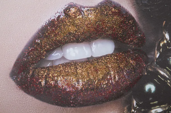 Mauro Ferretti Obraz Beautiful Lips 80x120 cm viacfarebný