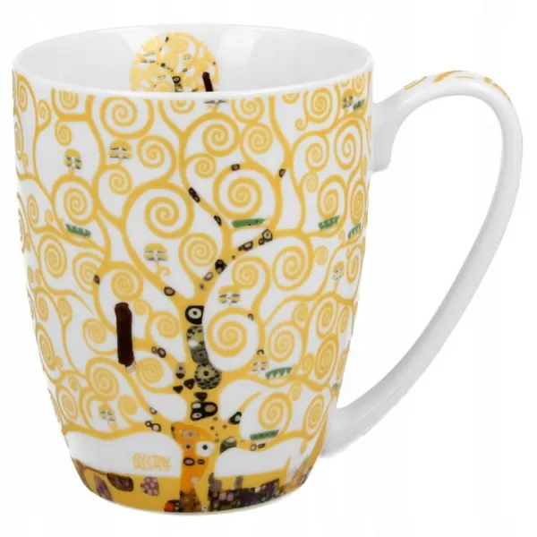 Duo Porcelánový hrnček Klimt Ecru Tree Of Life 350 ml viacfarebný