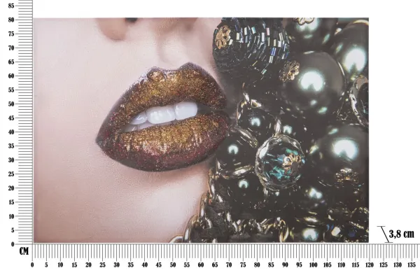 Mauro Ferretti Obraz Beautiful Lips 80x120 cm viacfarebný