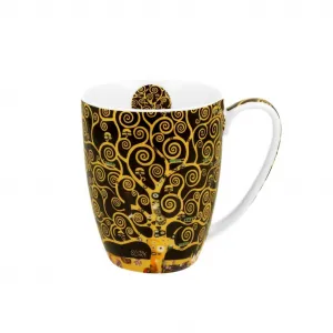 Duo Porcelánový hrnček Klimt Tree Of Life 350 ml viacfarebný