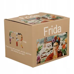 Duo Porcelánový hrnček Mexican Art Frida 430 ml krémovo biely