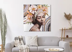 Mauro Ferretti Obraz Naomi A 100x100 cm vícebarevný