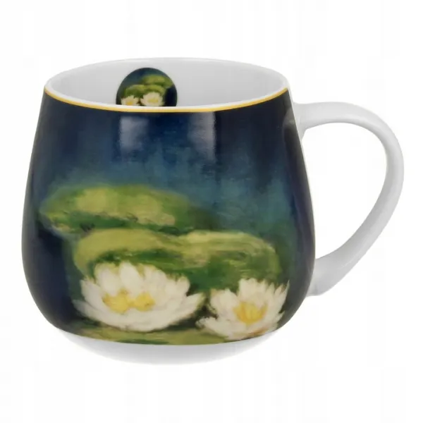 Duo Porcelánový hrnček Monet Nenufars 430 ml viacfarebný