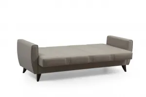 Hanah Home Rozkladacia trojmiestna pohovka Zaden 214 cm béžová