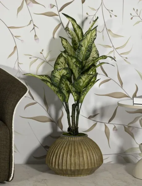 Mauro Ferretti Váza Breeze 40 cm zelená