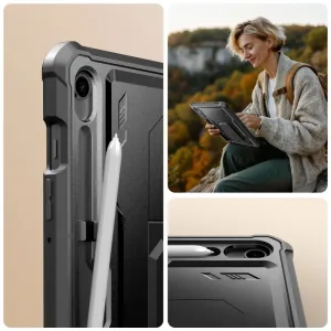 Tech-Protect Kevlar Pro puzdro, Samsung Galaxy Tab S9 11.0 / S10 FE / S10 Lite 10.9 X710 / X716B / X520 / X526 / X400 / X406B, čierne