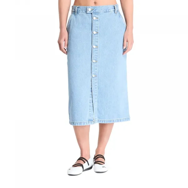 Carhartt WIP Colby Skirt W "Blue Stone Bleached" (I033334-0112)