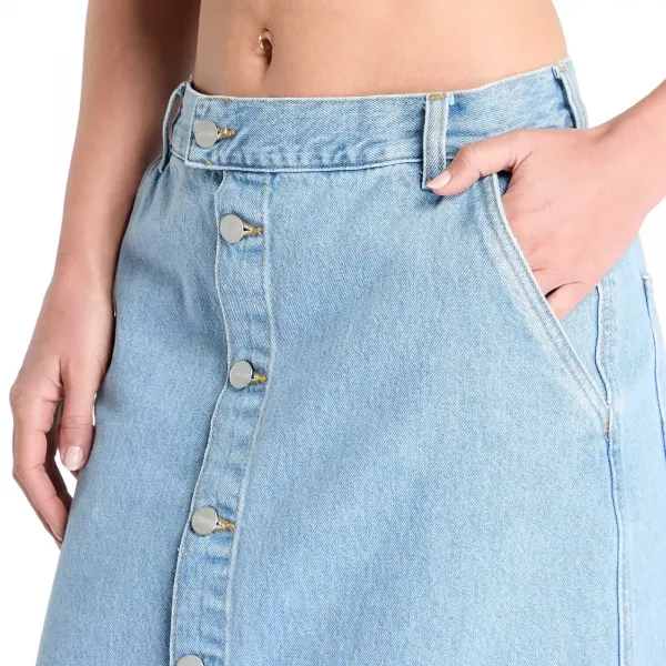 Carhartt WIP Colby Skirt W "Blue Stone Bleached" (I033334-0112)