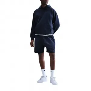 Nike Solo Swoosh French Terry Pullover Hoodie "Obsidian" (IB8749-451)