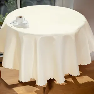 Žakárový obrus Bodky