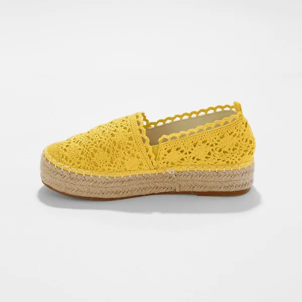 Macramé espadrilky