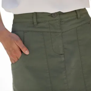 Rovná keprová sukňa
