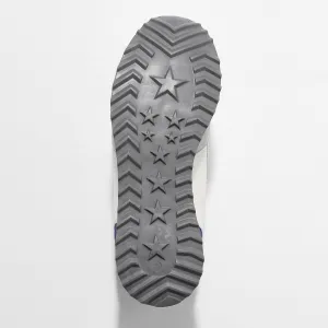 Kožené running sneakers na klinovej podrážke