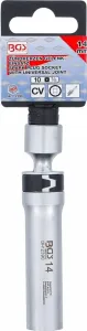 BGS Technics Kĺbová hlavica na zapaľovacie sviečky 14 mm – 3/8", dvanásťhran