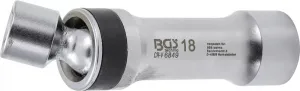 BGS Technics Kĺbová hlavica na zapaľovacie sviečky 18 mm – 3/8", dvanásťhran