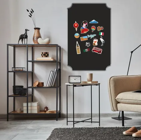 SamolepiacamagnetickátabuľanastenuŠírka:45cm|Dĺžka:70cm