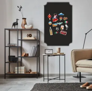 SamolepiacamagnetickátabuľanastenuŠírka:45cm|Dĺžka:70cm