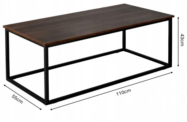 ModernýkonferenčnýstolíkzMDFakovu100x55cm 69552 prírodná