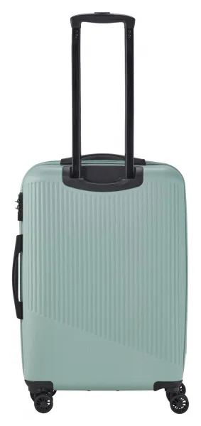 Stredný škrupinový kufor na kolieskach Travelite Bali M Mint