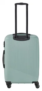 Stredný škrupinový kufor na kolieskach Travelite Bali M Mint