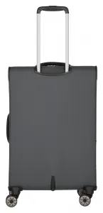 Stredný kufor na kolieskach Travelite Skaii 4w M Anthracite