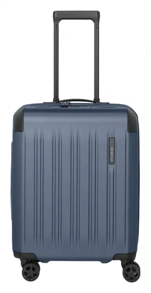Malý škrupinový kufor Travelite Dynamiic S exp Denim blue