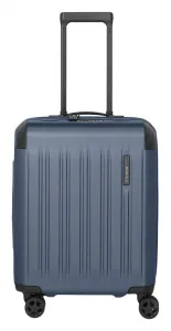 Malý škrupinový kufor Travelite Dynamiic S exp Denim blue