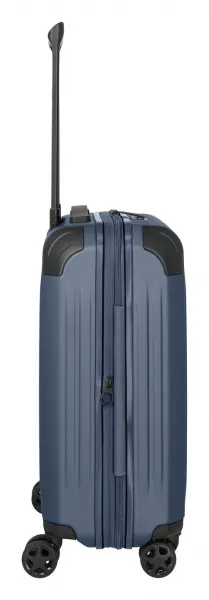 Malý škrupinový kufor Travelite Dynamiic S exp Denim blue