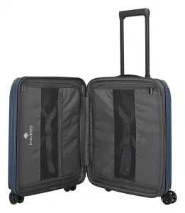 Malý škrupinový kufor Travelite Dynamiic S exp Denim blue