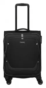 Malý textilný kufor Travelite Umbria S Black
