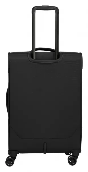 Stredný textilný kufor Travelite Umbria M Black