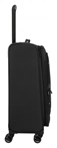Stredný textilný kufor Travelite Umbria M Black