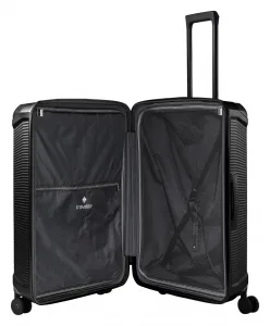 Veľký škrupinový kufor Travelite Millennium L Black