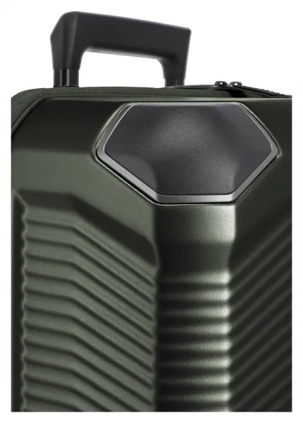 Veľký škrupinový kufor Travelite Millennium L Pine Green