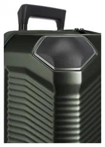Veľký škrupinový kufor Travelite Millennium L Pine Green