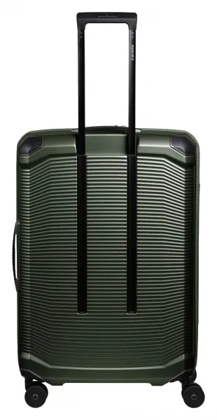 Veľký škrupinový kufor Travelite Millennium L Pine Green