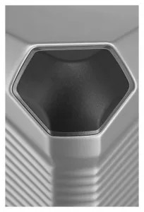 Veľký škrupinový kufor Travelite Millennium L Silver