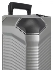 Malý škrupinový kufor Travelite Millennium S Silver