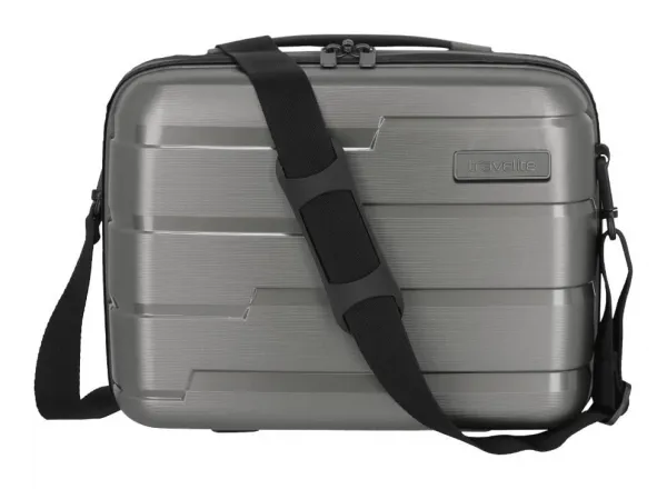 Kozmetický kufrík Travelite Air Base Beauty Case Anthracite