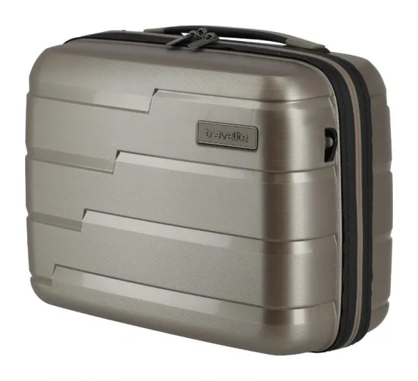 Kozmetický kufrík Travelite Air Base Beauty Case Champagne