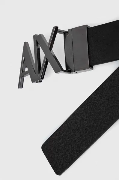 Obojstranný kožený opasok Armani Exchange