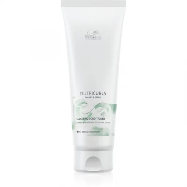 Wella Professionals Nutricurls Waves & Curls čistiaci kondicionér pre vlnité a kučeravé vlasy 250 ml