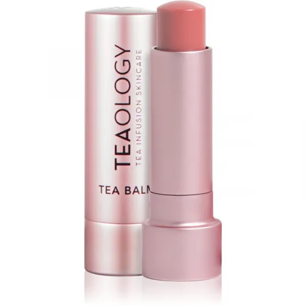 Teaology Tea Balm hydratačný balzam na pery v tyčinke s kyselinou hyalurónovou odtieň Peach Tea 4 g