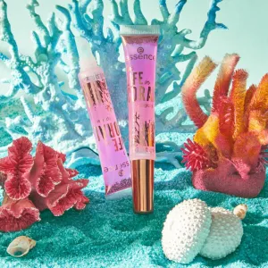 essence LIFE in CORAL lesk na pery odtieň 01 Sun Risin' Reef! 10 ml